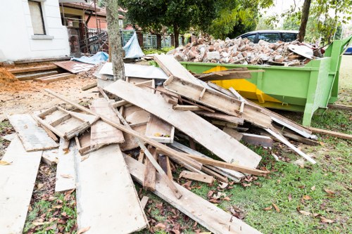 Efficient garage clearance process in Canarywharf