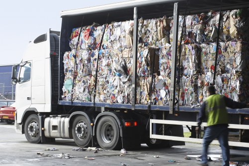 Recycling center accepting old furniture in Canary Wharf