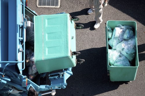 Eco-friendly loft clearance practices in Canary Wharf